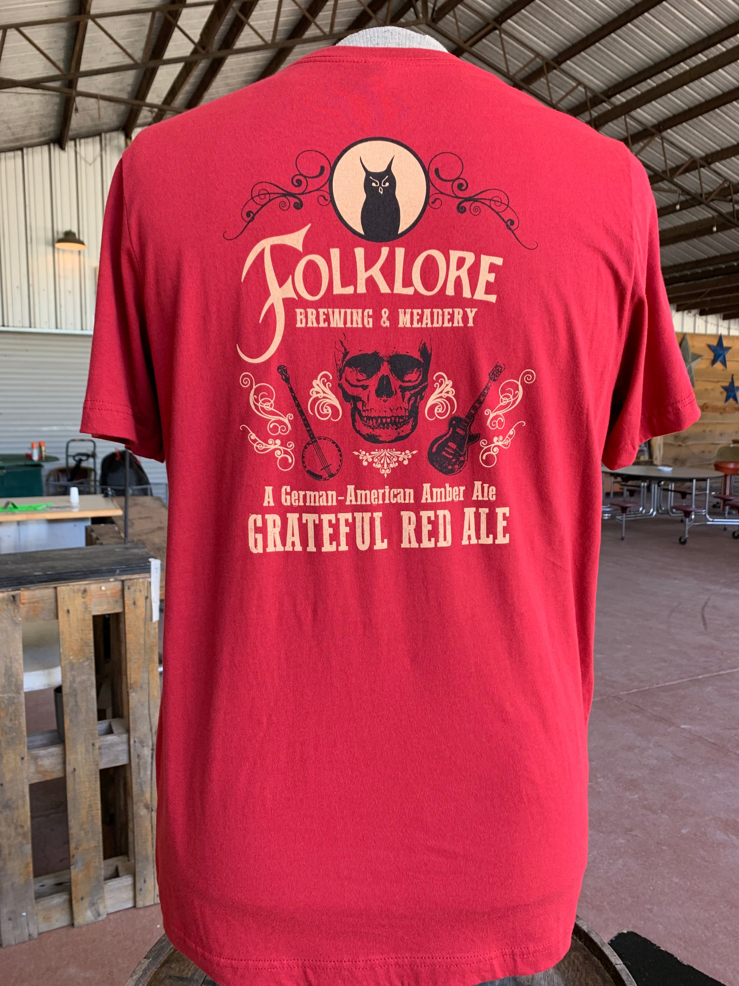 Grateful red hot sale t shirt